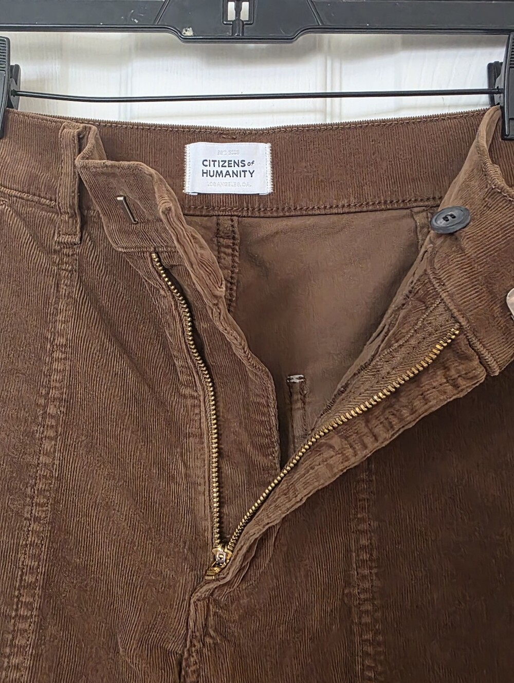 Citizens of Humanity Corduroy Marcelle Barrel Cargo Pants - Picture 7 of 9
